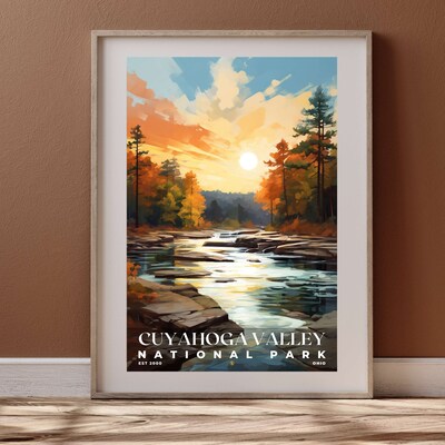Cuyahoga Valley National Park Poster, Travel Art, Office Poster, Home Decor | S6 - image4